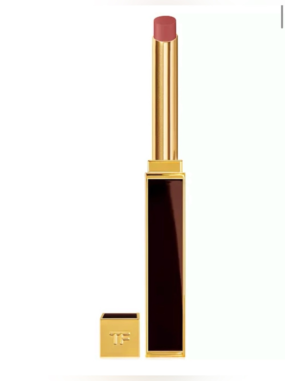 Tom Ford Slim Lip Color Shine in #15, “Nubile.”